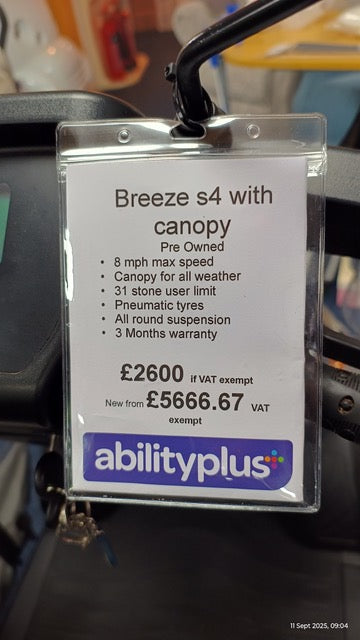 TGA Breeze S4 with canopy (used)