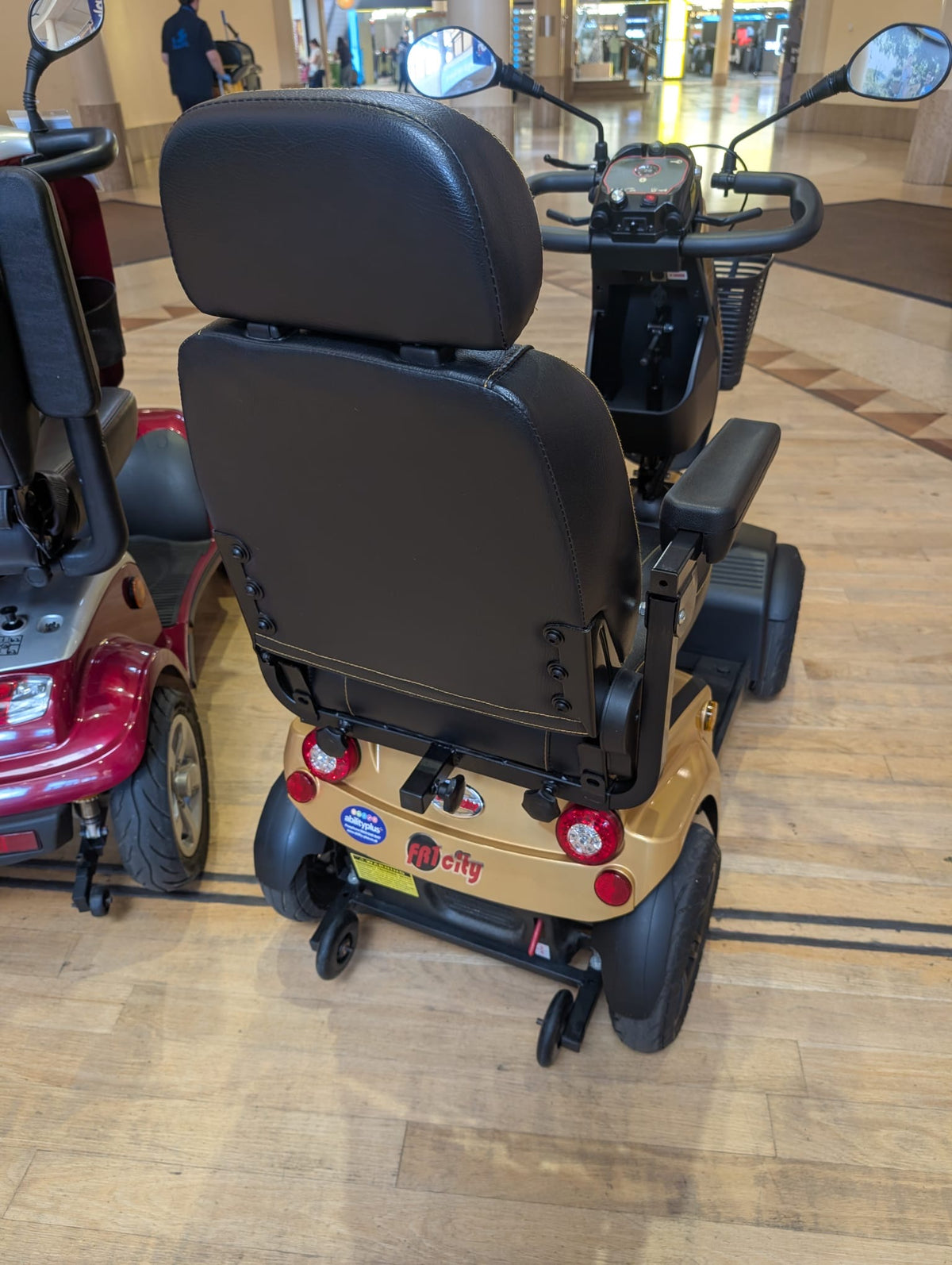 Freerider FR1 City Pre-Loved 8mph Mobility Scooter - Gold
