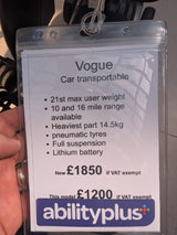 One Rehab Vogue (Pre-Loved)