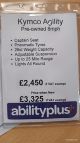 Kymco Agility: Pre-loved
