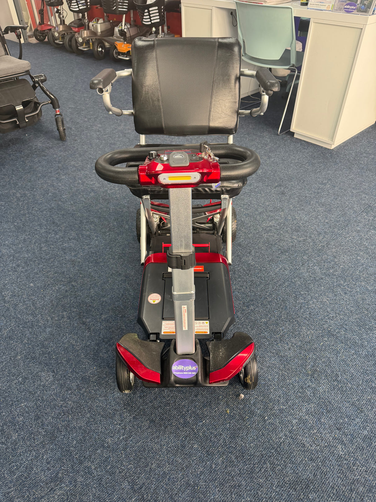 Monarch Mobility Smarti Plus 4mph Mobility Scooter - Red