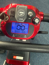 Monarch Mobility Smarti Plus 4mph Mobility Scooter - Red