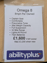 One Rehab Omega 8 (used)