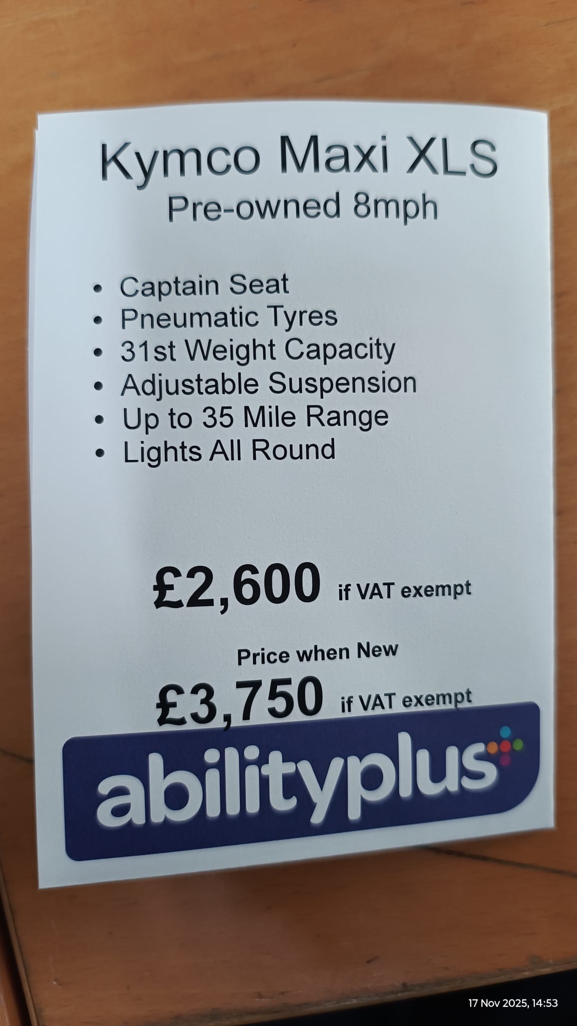 Kymco Maxi XLS (Used)