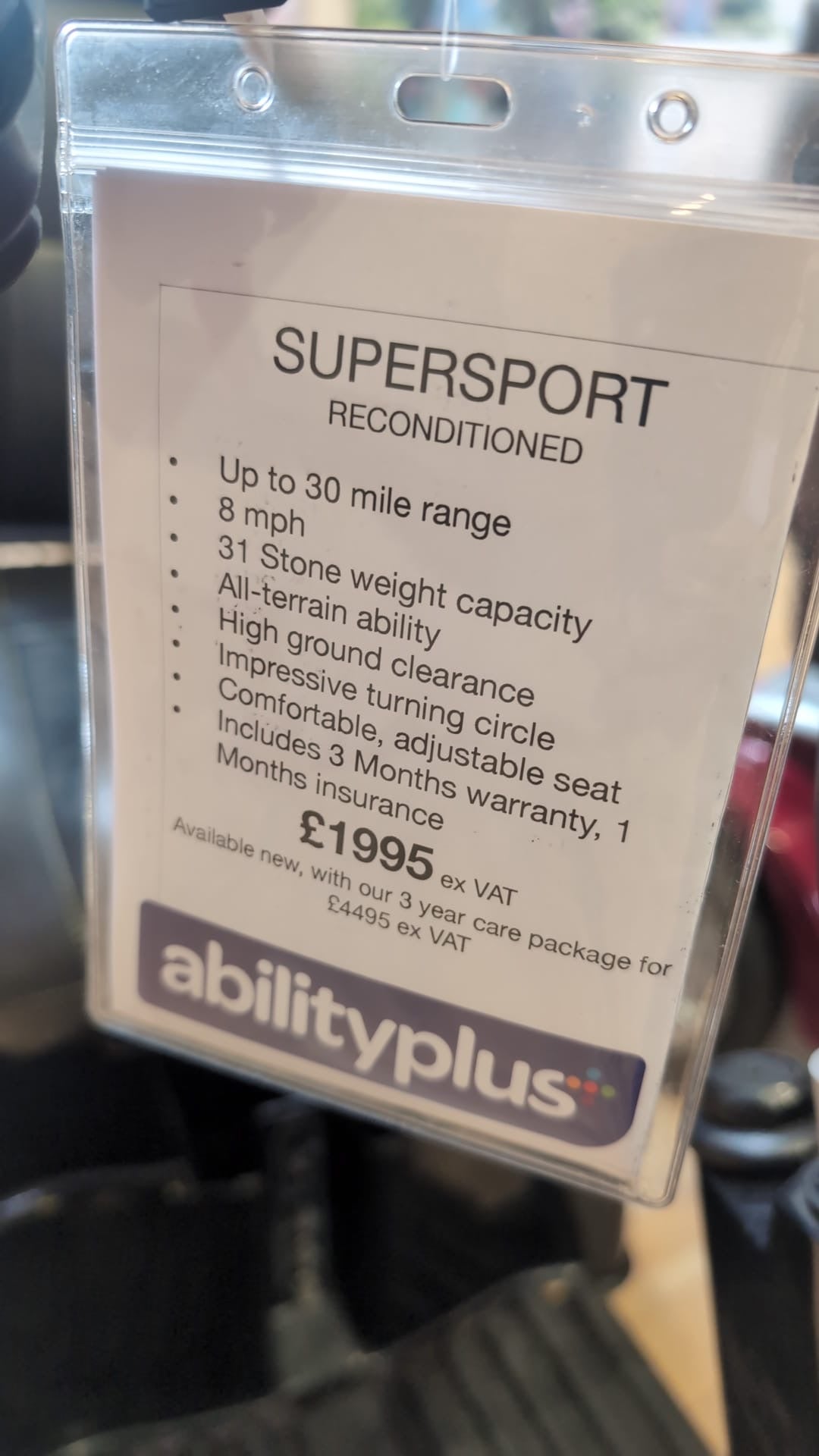 TGA Supersport (Pre-Loved)