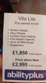 TGA Vita Lite: Pre-loved